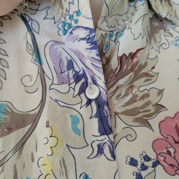 Vintage Stunt Collection Silk Top - Picture 5 of 8